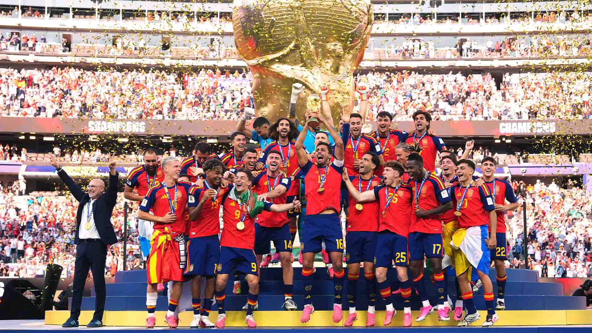 Spanyol Juara Piala Dunia 2026 usai Kalahkan Argentina 1-0 di Perpanjangan Waktu