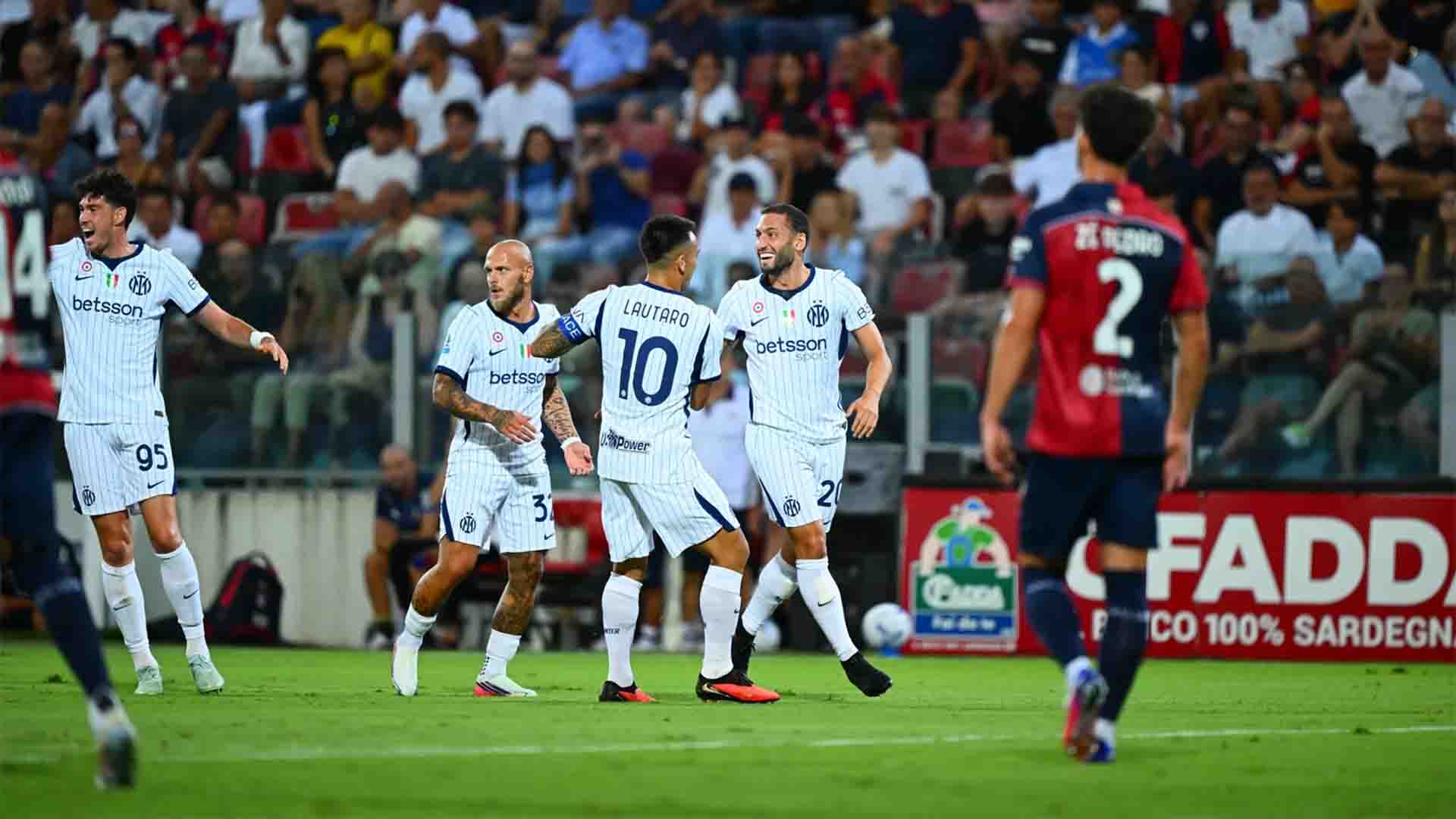 Gol Cepat Çalhanoğlu Bawa Inter Milan Menang Tipis 1-0 atas Cagliari